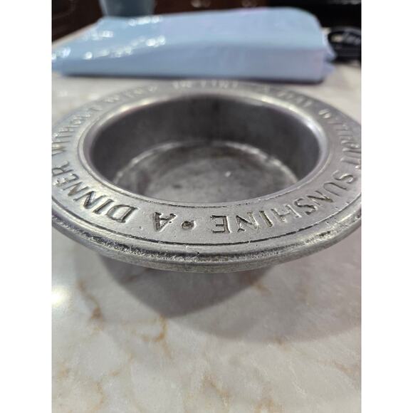 Vintage Wilton Pewter Wine Bottle Coaster - Picture 2 of 6